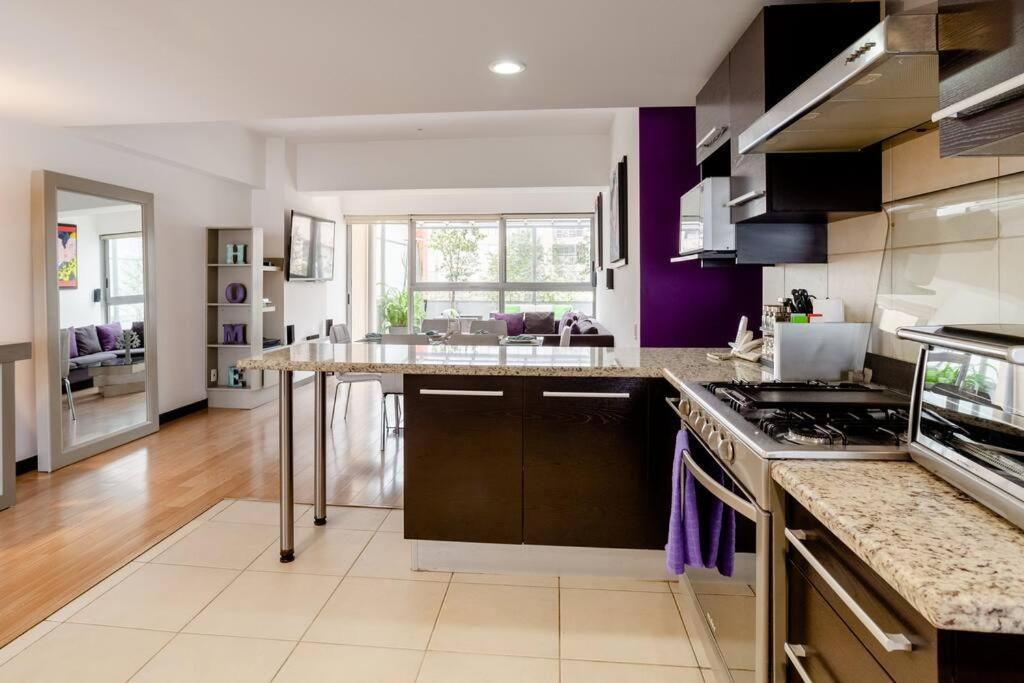 Beautiful Apartment In Polanco Area With Amenities Mexico City Exterior photo